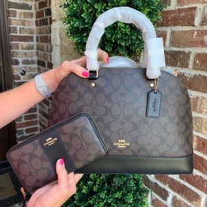 ✨Brand 🆕 Coach Sierra Satchel & Matching Wallet